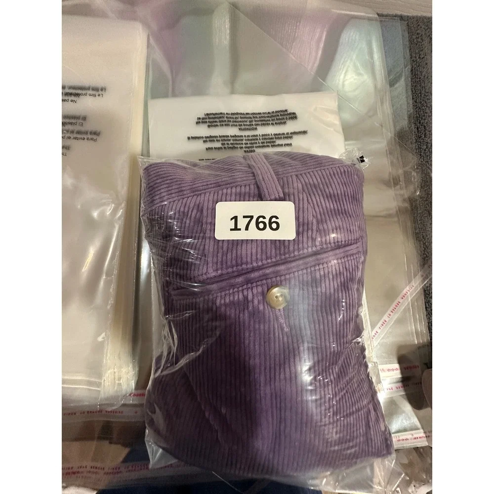 Polo Ralph Lauren Mens Purple Corduroy Pants Straight Leg 36x34 Pony Logo
